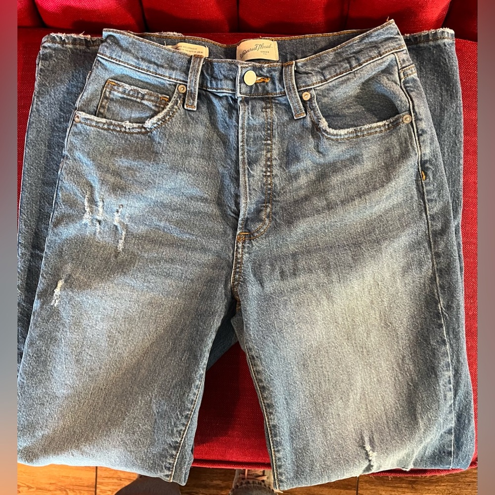 Universal Thread women high rise 90s straight jeans size 8R
